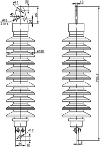 ОПНП 15, 20, 27,5, 35 кВ